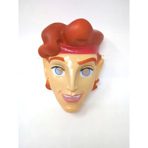 Vintage Cesar Hercules Disney Productions Plastic Halloween Mask France NWT
